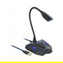 DeLOCK Desktop USB Gaming Mikrofon mit Schwanenhals und Mute Button