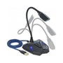 DeLOCK Micrófono Gaming USB de Escritorio con Cuello de Cisne y Botón de Silencio