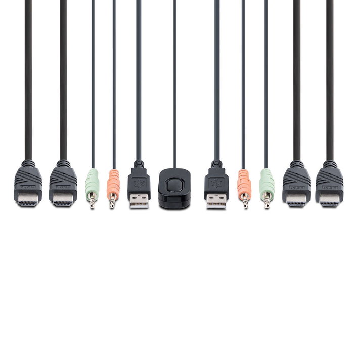 Switch KVM Startech C2-DH46-UA2-CBL-KVM 1,5 m