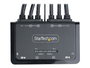 StarTech.com Interruptor KVM de 2 Puertos Dual Monitor HDMI 4K 60Hz Negro