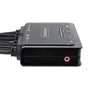 StarTech Switch KVM de 2 Puertos Dual HDMI 4K 60Hz con Cables Integrados