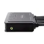 StarTech Switch KVM de 2 Puertos Dual HDMI 4K 60Hz con Cables Integrados