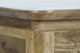 DKD Home Decor Mesa de Centro de Mango y Metal Natural