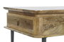 DKD Home Decor Mesa de Centro de Mango y Metal Natural