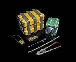 Four Horsemen Toy Design Cosmic Legions: OxKrewe Book Two Harrow Zone Wasteland Survival Set