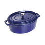 Staub Cocotte Oval de Hierro Fundido 31cm Azul Oscuro