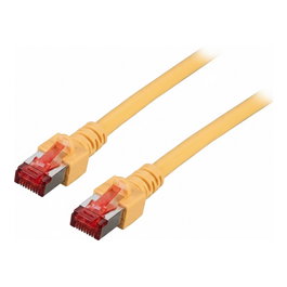 Goobay Patchkabel CAT6 RJ45 S/FTP 1m amarillo