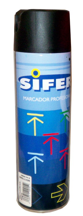 SIFER Marcador Profesional 500ml Negro Seco/Húmedo SIFER Marcador Profesional 500ml Negro Seco/Húmedo