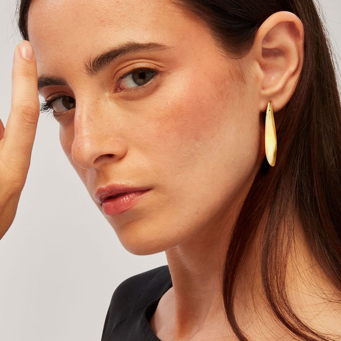 Pendientes Mujer Breil TJ3704 Plata de ley 925 Dorado