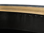 GINER Y COLOMER Mueble bar con frontal curvo dorado