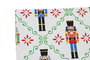 DKD Home Decor Individual Navidad Moderna Rojo Verde Beige Algodon Polyester 30 x 45 cm