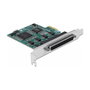 DeLOCK 90411 Tarjeta de Expansión PCIe x1 a 8 Puertos Seriales RS-232, con Cable y Controladores, Compatible con Windows 10/8.1/7