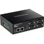 TRENDnet TI-M42 Pasarela/Controlador Industrial Modbus con 4 Puertos Serie (RS-232/422/485) y 2 Puertos Fast Ethernet 10/100 Mbps
