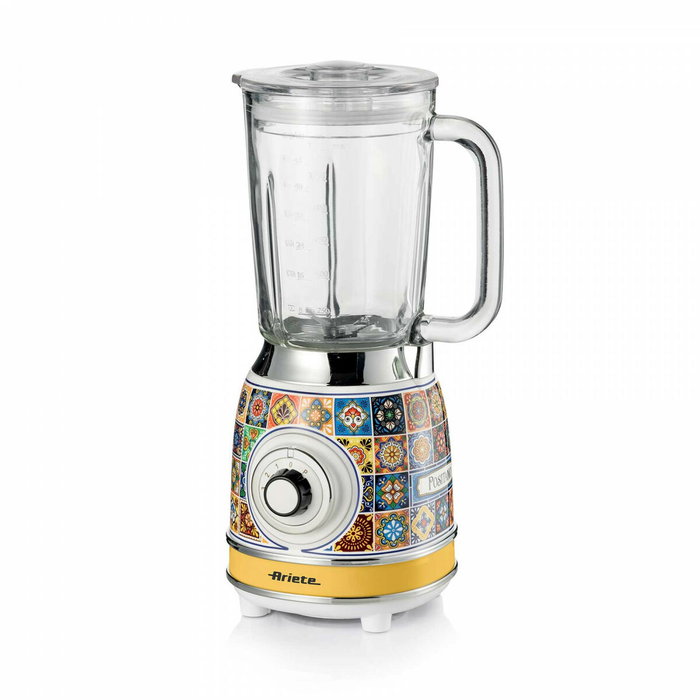 Ariete Positano Batidora de Vaso con Vaso de Vidrio 1,5 L Multicolor