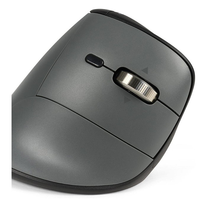 BakkerElkhuizen FastForward Pro 3-Mode Vertical Mouse, Ratón Ergonómico Vertical Inalámbrico Óptico 5000 DPI