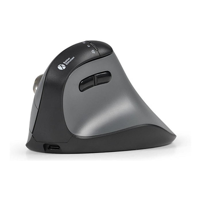 BakkerElkhuizen FastForward Pro 3-Mode Vertical Mouse, Ratón Ergonómico Vertical Inalámbrico Óptico 5000 DPI