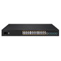 Planet Switch Gestionable 450W PoE con Puerto Trasero Diseñado para Instalación Rack AV