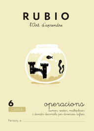 RUBIO, Rubio, l'art d'aprendre. Operacions 6 - Rubio Polo, Enrique
