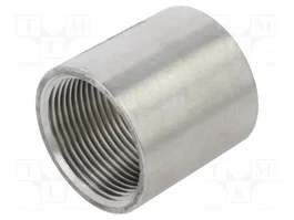 GEBO Conector de articulación G316 hembra-hembra redonda larga