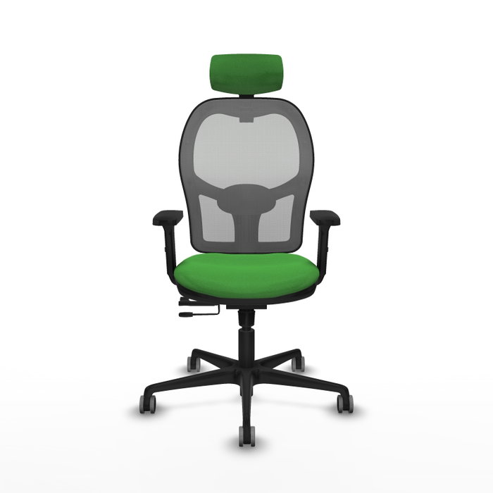PIQUERAS Y CRESPO Silla de oficina Jorquera con Mecanismo Sincro/Traslack, Verde y Gris PIQUERAS Y CRESPO Silla de oficina Jorquera con Mecanismo Sincro/Traslack, Verde y Gris