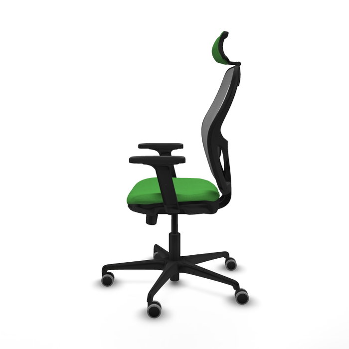 PIQUERAS Y CRESPO Silla de oficina Jorquera con Mecanismo Sincro/Traslack, Verde y Gris PIQUERAS Y CRESPO Silla de oficina Jorquera con Mecanismo Sincro/Traslack, Verde y Gris
