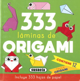333 Láminas de origami verde, Susaeta Ediciones - SUSAETA EDICIONES