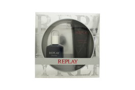 Replay Essential for Him Set de Regalo 30ml EDT Vaporizador + 100ml Gel de Ducha