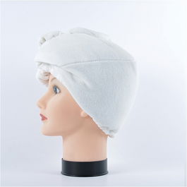 Bifull Turbante para el Pelo Extensible Blanco Turban Cosmetic