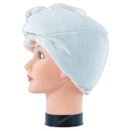 Bifull Turbante para el pelo extensible blanco