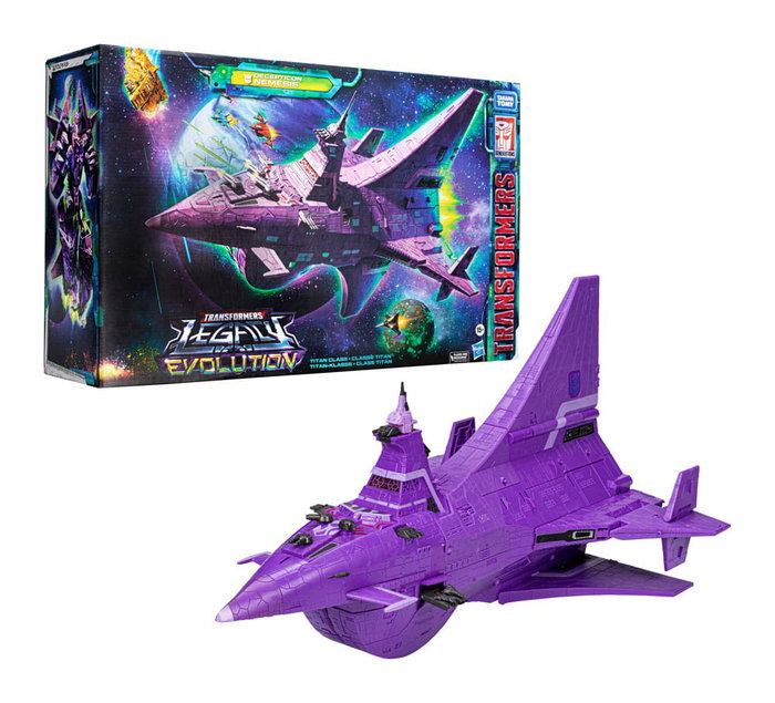 Hasbro Transformers Legacy Evolution Titan Class Decepticon Nemesis de 60 cm