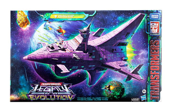 Hasbro Transformers Legacy Evolution Titan Class Decepticon Nemesis de 60 cm