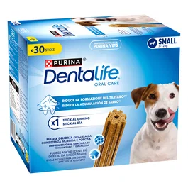 Purina Dentalife Snack Dental para Perros Pequeños, Reducción Sarro, 30 Sticks 10x49g