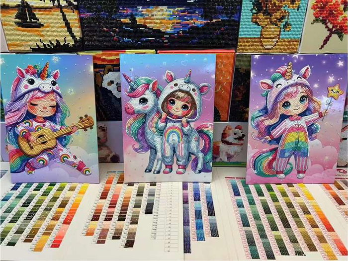 Nice Diamantiny Kawaii Unicorn Blister Surtido 3 - Modelos surtidos