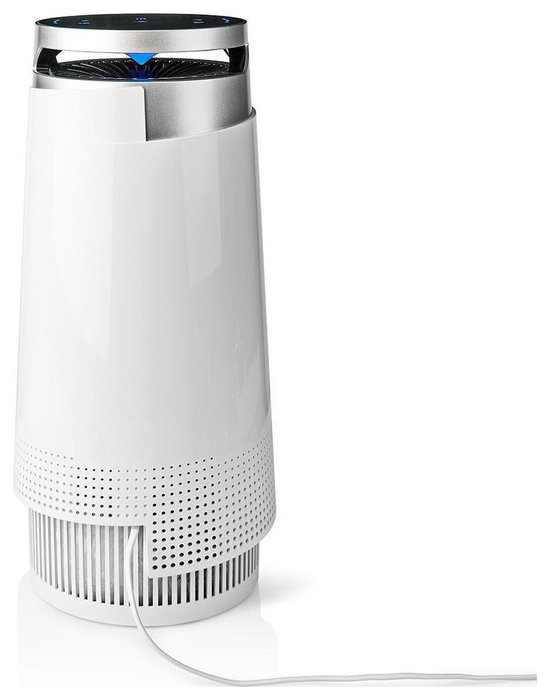 Nedis AIPU100CWT Purificador de aire 20 m² Negro y blanco Nedis AIPU100CWT Purificador de aire 20 m² Negro y blanco