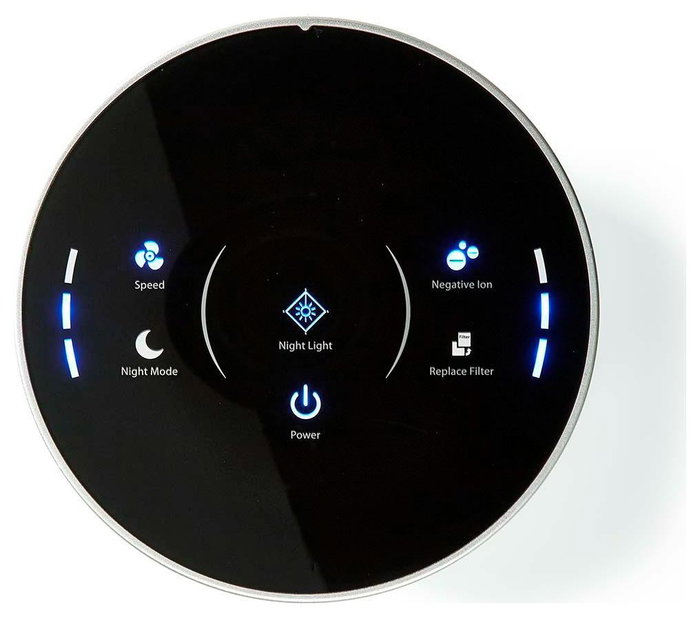 Nedis AIPU100CWT Purificador de aire 20 m² Negro y blanco Nedis AIPU100CWT Purificador de aire 20 m² Negro y blanco