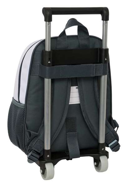 Safta Mochila Real Madrid Equip. 25/26 006+carro 705 28x34x10 cm