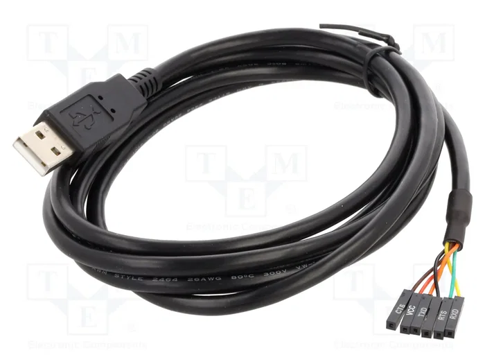 DeLOCK Conversor USB 2.0 a Serie TTL con 6 terminales de poste, 1,8 m DeLOCK Conversor USB 2.0 a Serie TTL con 6 terminales de poste, 1,8 m