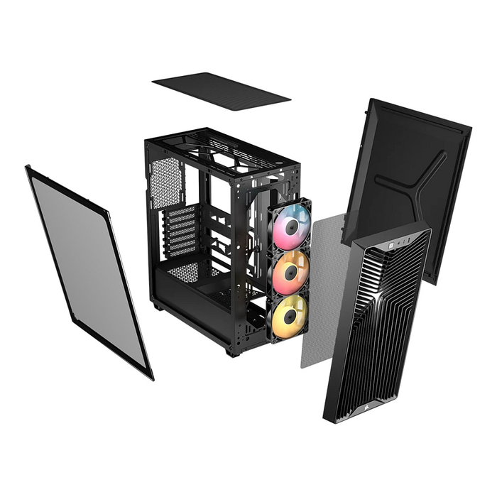 Corsair 3200D RS ARGB Negro con Cristal Templado