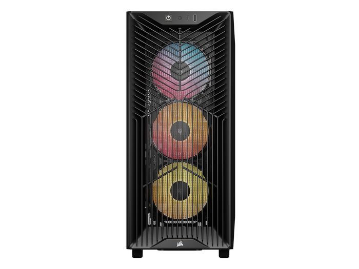 Corsair Caja 3200D RS ARGB Mid-Tower Performance Black CC-9011344-WW Corsair Caja 3200D RS ARGB Mid-Tower Performance Black CC-9011344-WW