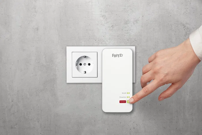 Punto de Acceso Fritz! Powerline 1240 Blanco