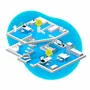 Punto de Acceso Fritz! Powerline 1240 Blanco