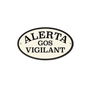 Placa Magnet & Steel Alerta Gos Vigilant 16,3 x 9,5 cm