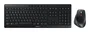 Cherry STREAM DESKTOP COMFORT Teclado y Ratón Inalámbrico Negro