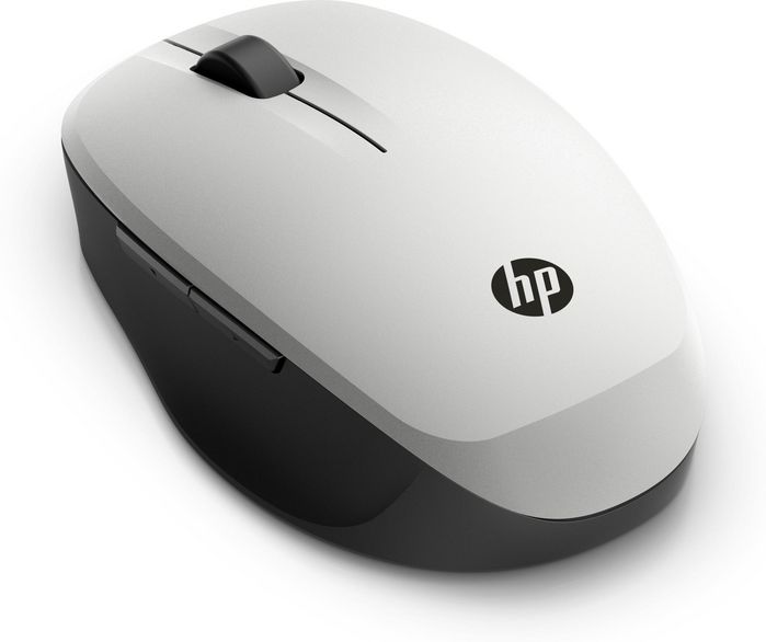 HP Ratón Inalámbrico Dual Mode Bluetooth y 2.4 GHz para Doble PC - Control Fluido entre Dispositivos