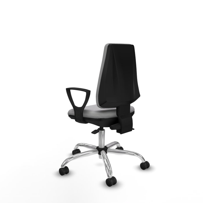 PIQUERAS Y CRESPO Silla de oficina Elche con mecanismo Asincro, Gris claro PIQUERAS Y CRESPO Silla de oficina Elche con mecanismo Asincro, Gris claro