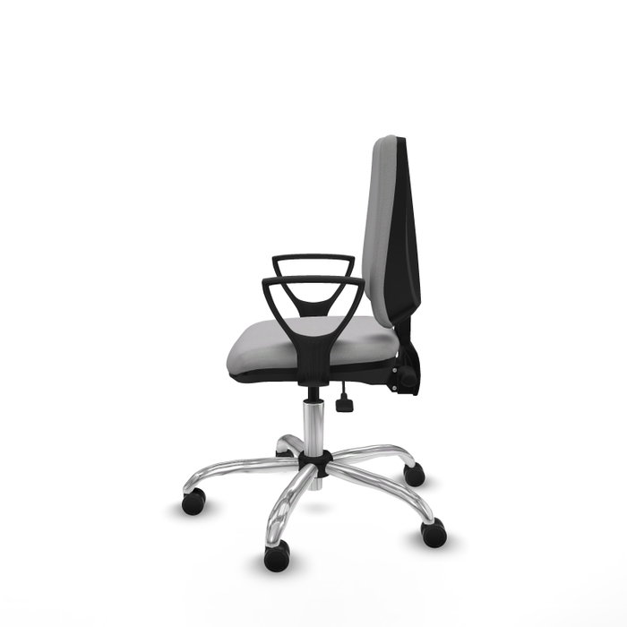 PIQUERAS Y CRESPO Silla de oficina Elche con mecanismo Asincro, Gris claro PIQUERAS Y CRESPO Silla de oficina Elche con mecanismo Asincro, Gris claro
