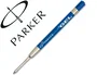 Parker Recambio de Bolígrafo Gelmine Azul Punta Media 0,7 mm