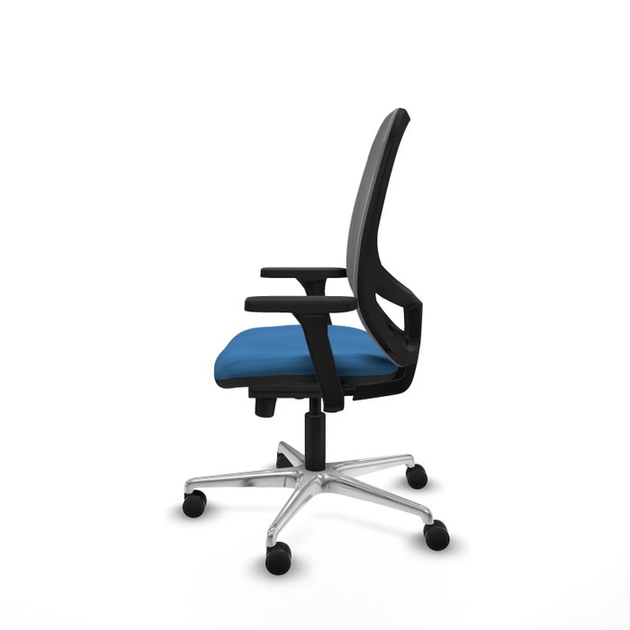 PIQUERAS Y CRESPO Silla de oficina Cilanco con mecanismo Sincro Azul claro y Gris PIQUERAS Y CRESPO Silla de oficina Cilanco con mecanismo Sincro Azul claro y Gris