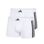 Bóxer de Hombre Adidas Low Rise 3 Stripes Active Blanco 2 Unidades