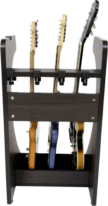 Frameworks Soporte Rack 3 Guitarras Marrón